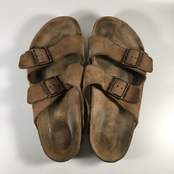 Birkenstock Arizona Nubuck Leather Sandal 40 - Picture 4 of 8